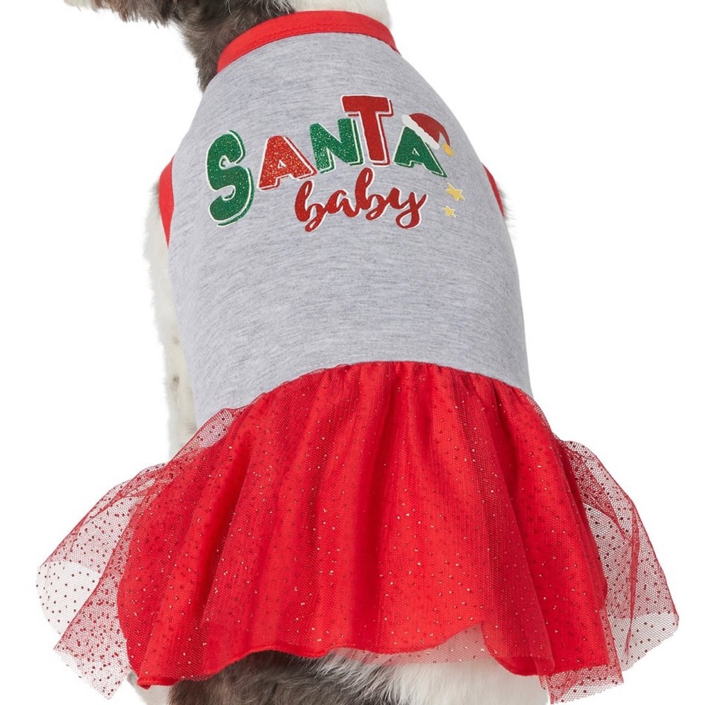 Dog or cat holiday shirt dress